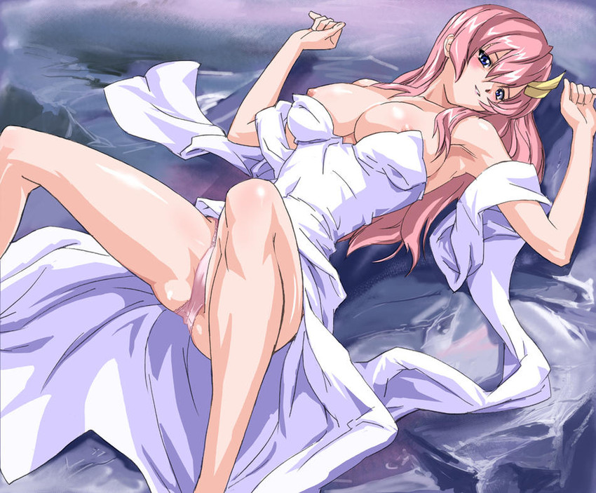 lacus clyne (gundam and 2 more) drawn by lux_(alpa)