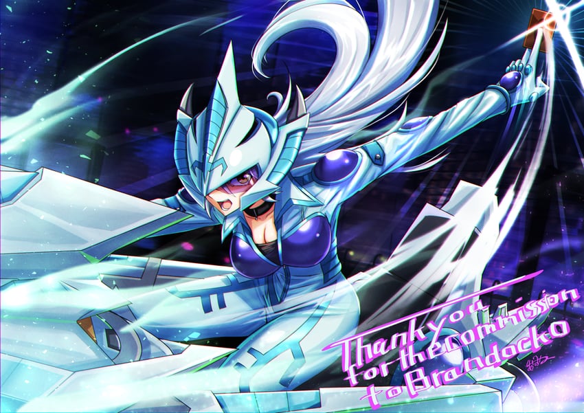 stardust dragon (yu-gi-oh! and 2 more) drawn by shiina_aono