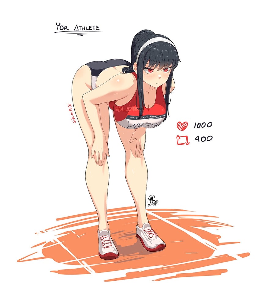 yor briar (spy x family) drawn by jk_arts