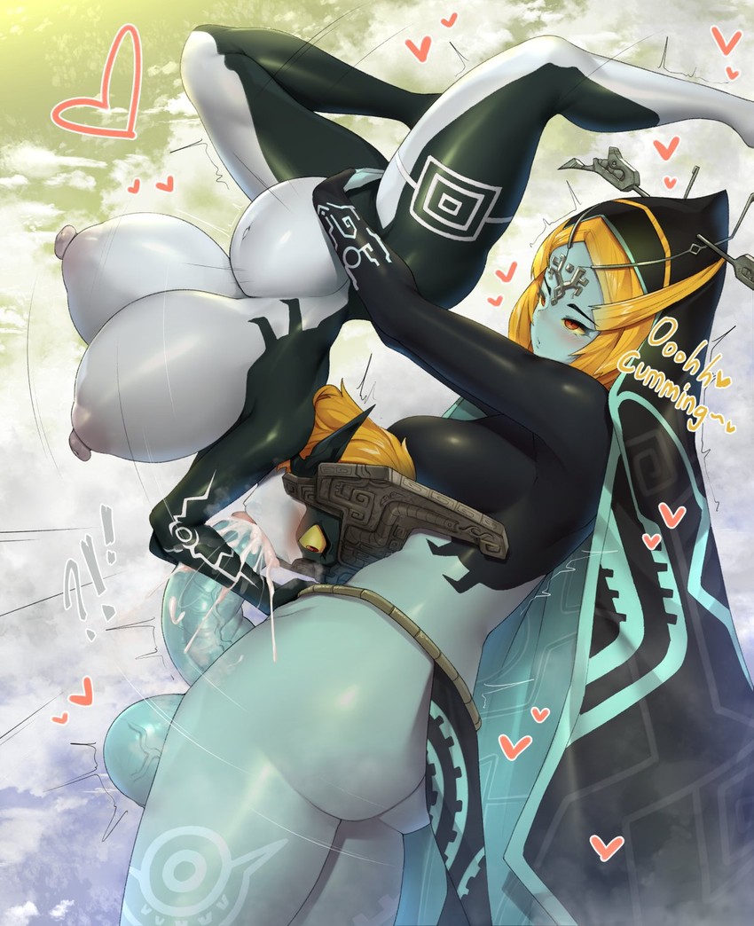 midna (the legend of zelda and 1 more) drawn by sinensian