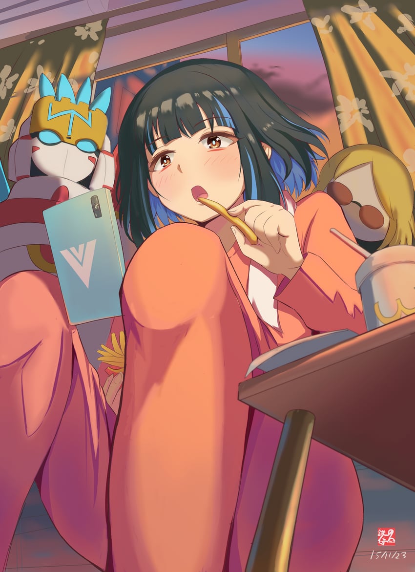 tenochtitlan and tezcatlipoca (fate and 3 more) drawn by tetsu_no_samurai
