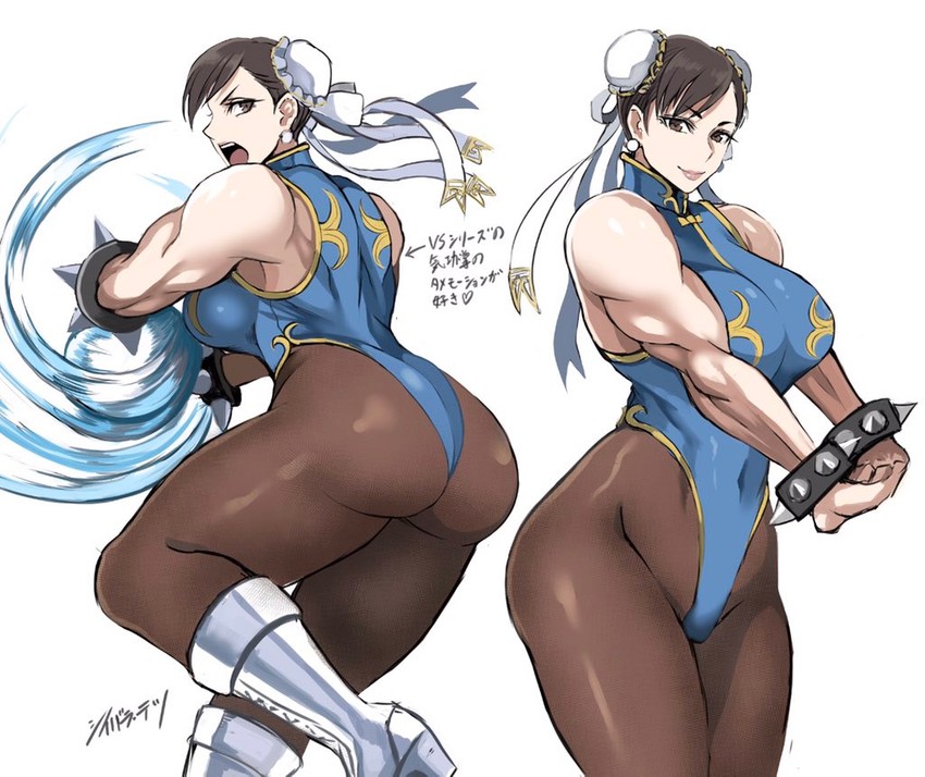 chun-li (street fighter and 1 more) drawn by shibusun