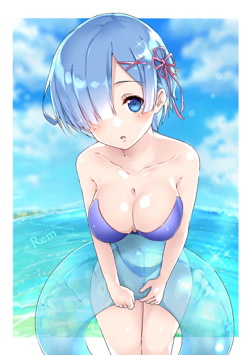 rem (re:zero kara hajimeru isekai seikatsu) drawn by shi-2