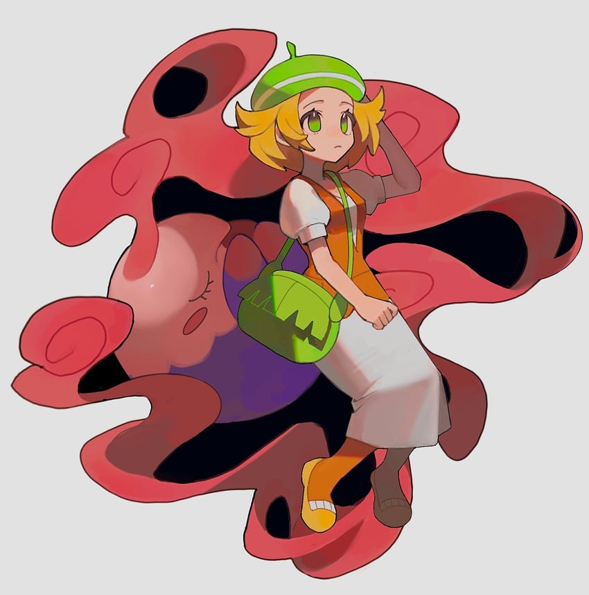 bianca and musharna (pokemon and 1 more) drawn by 950magi618