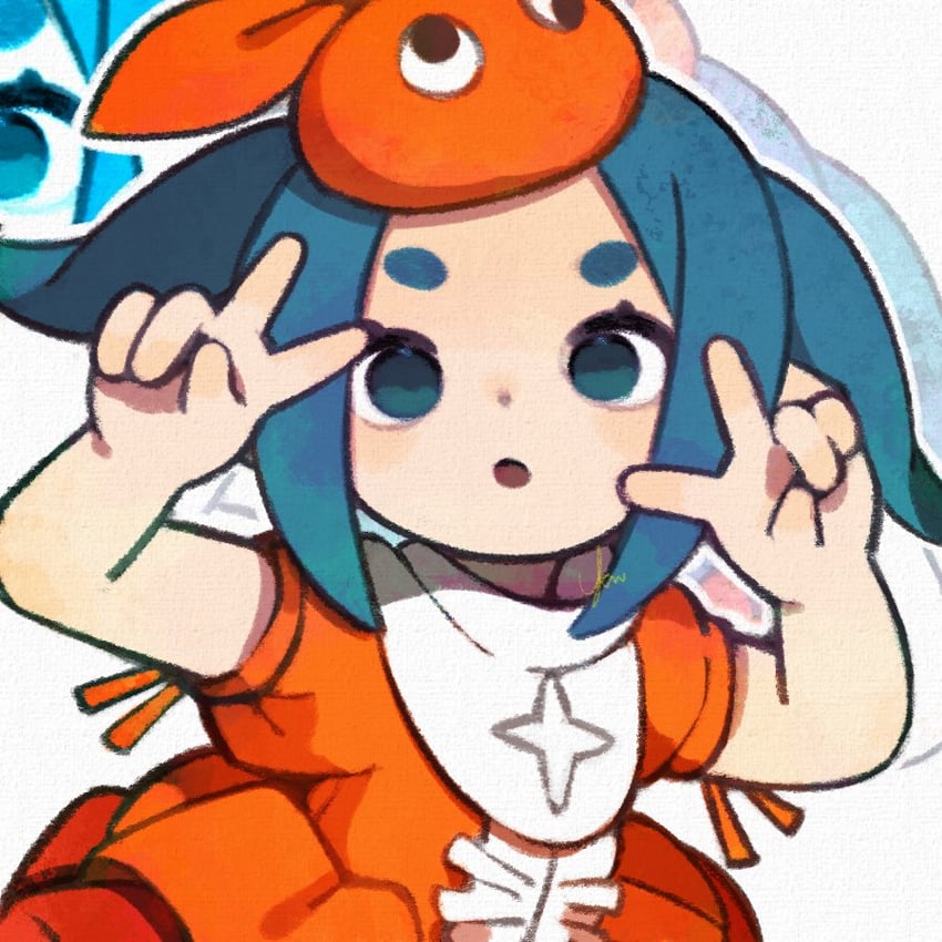 ononoki yotsugi (monogatari and 1 more) drawn by yknsugar
