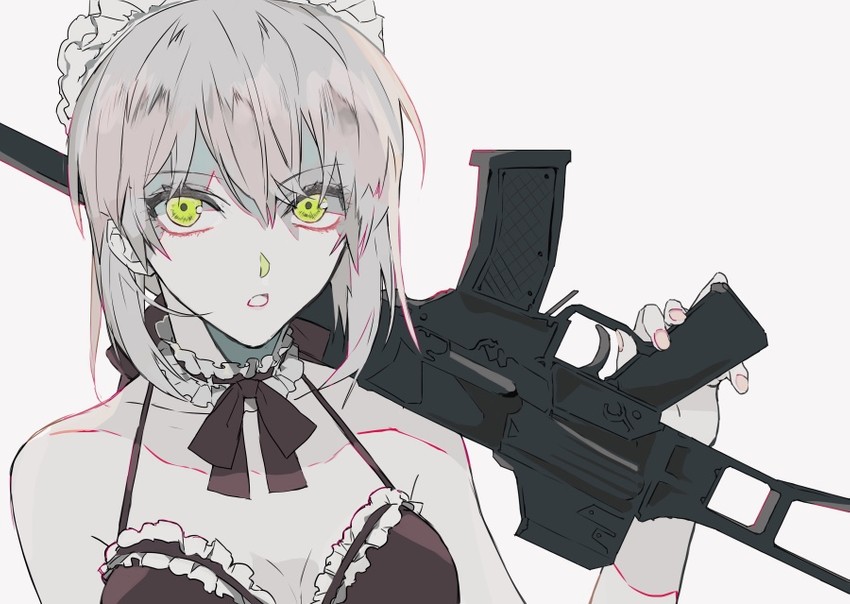 artoria pendragon and saber alter (fate and 1 more) drawn by ebanoniwa