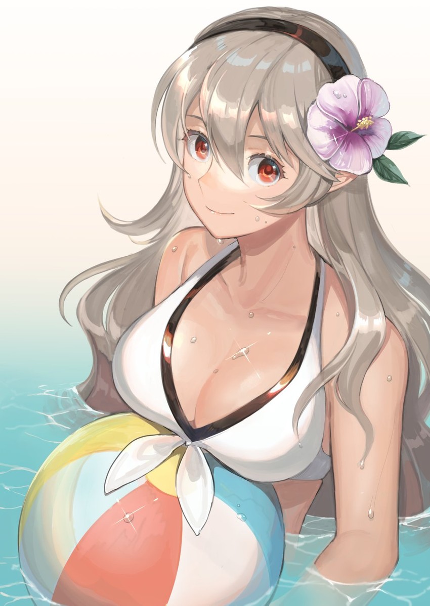 female corrin (fire emblem and 2 more) drawn by kyufe