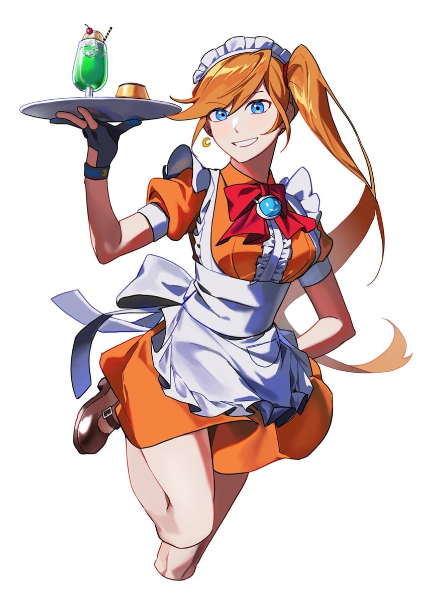 athena cykes (ace attorney and 1 more) drawn by choa007