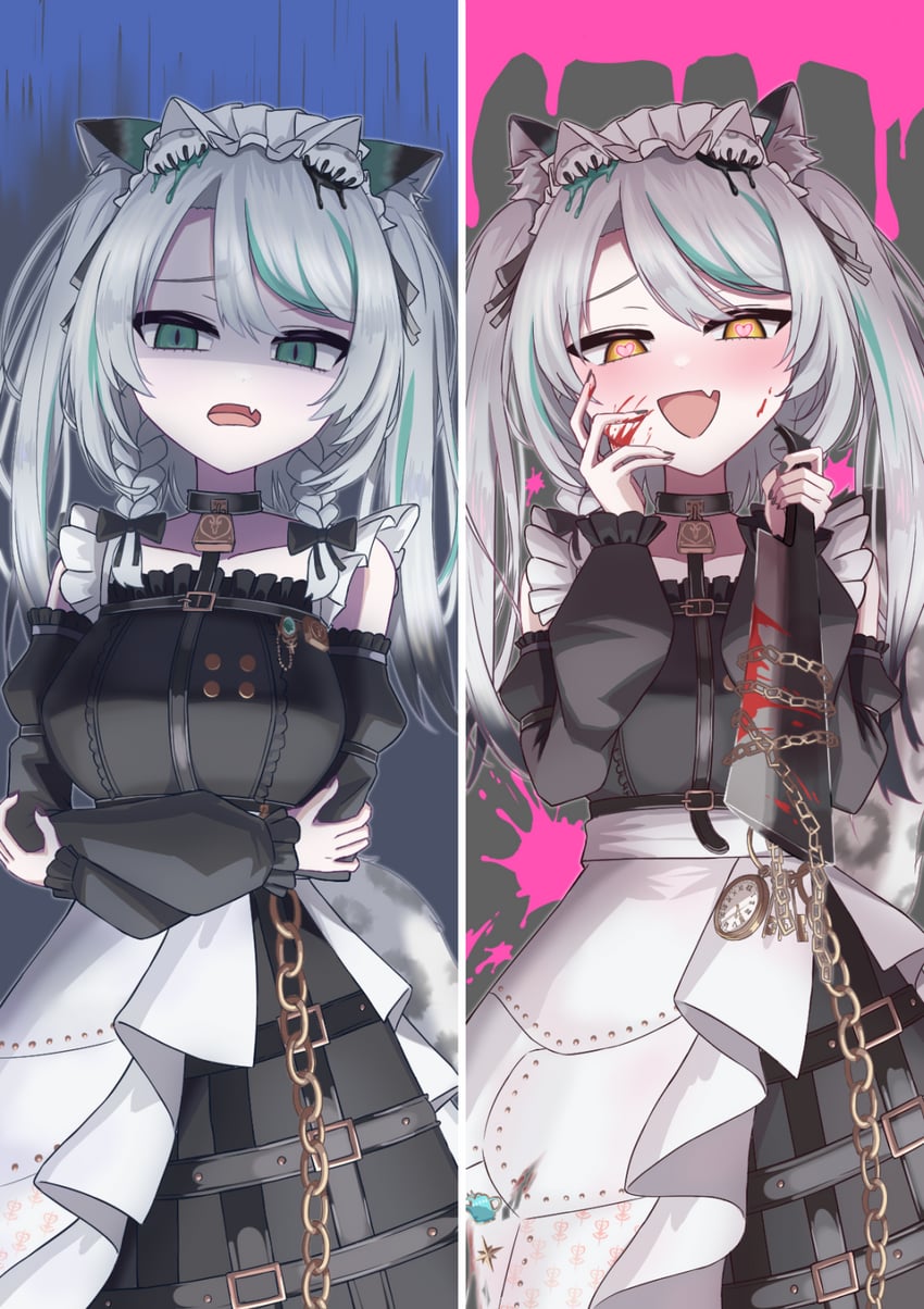 hinamori anthea (indie virtual youtuber) drawn by freedomman_hero
