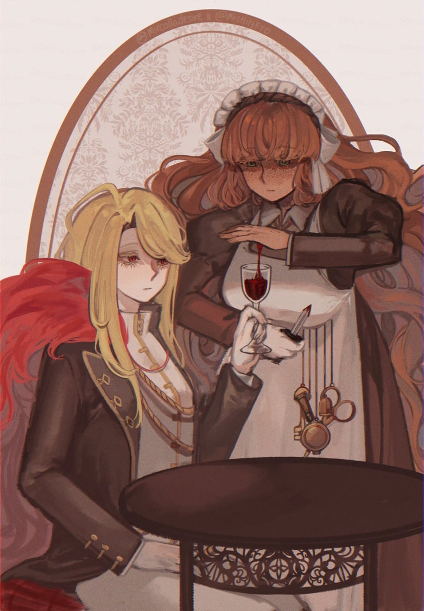 ishmael, don quixote, and sancho (project moon and 1 more) drawn by kiyo_(mistlilykyo)