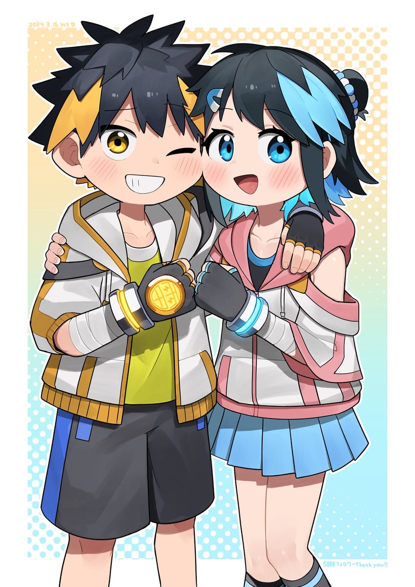 nakamura yuto and sorano minori (original and 1 more) drawn by itoriyo