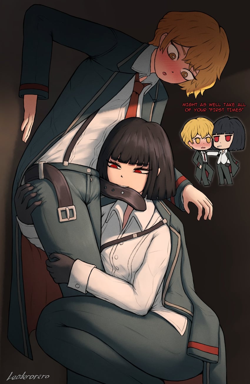 sinclair and ryoshu (project moon and 1 more) drawn by leoderorero