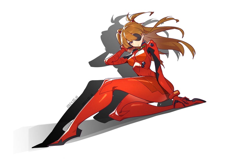 souryuu asuka langley (neon genesis evangelion and 1 more) drawn by sesese