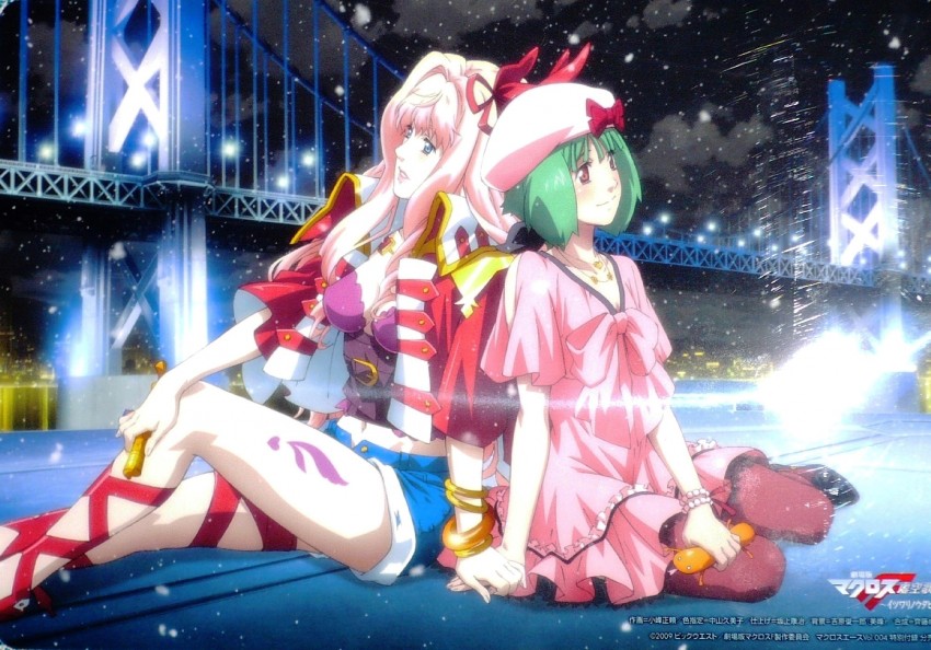 sheryl nome and ranka lee (macross and 2 more)