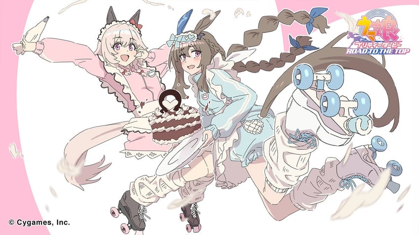 admire vega and curren chan (umamusume and 1 more) drawn by mosh_mallow