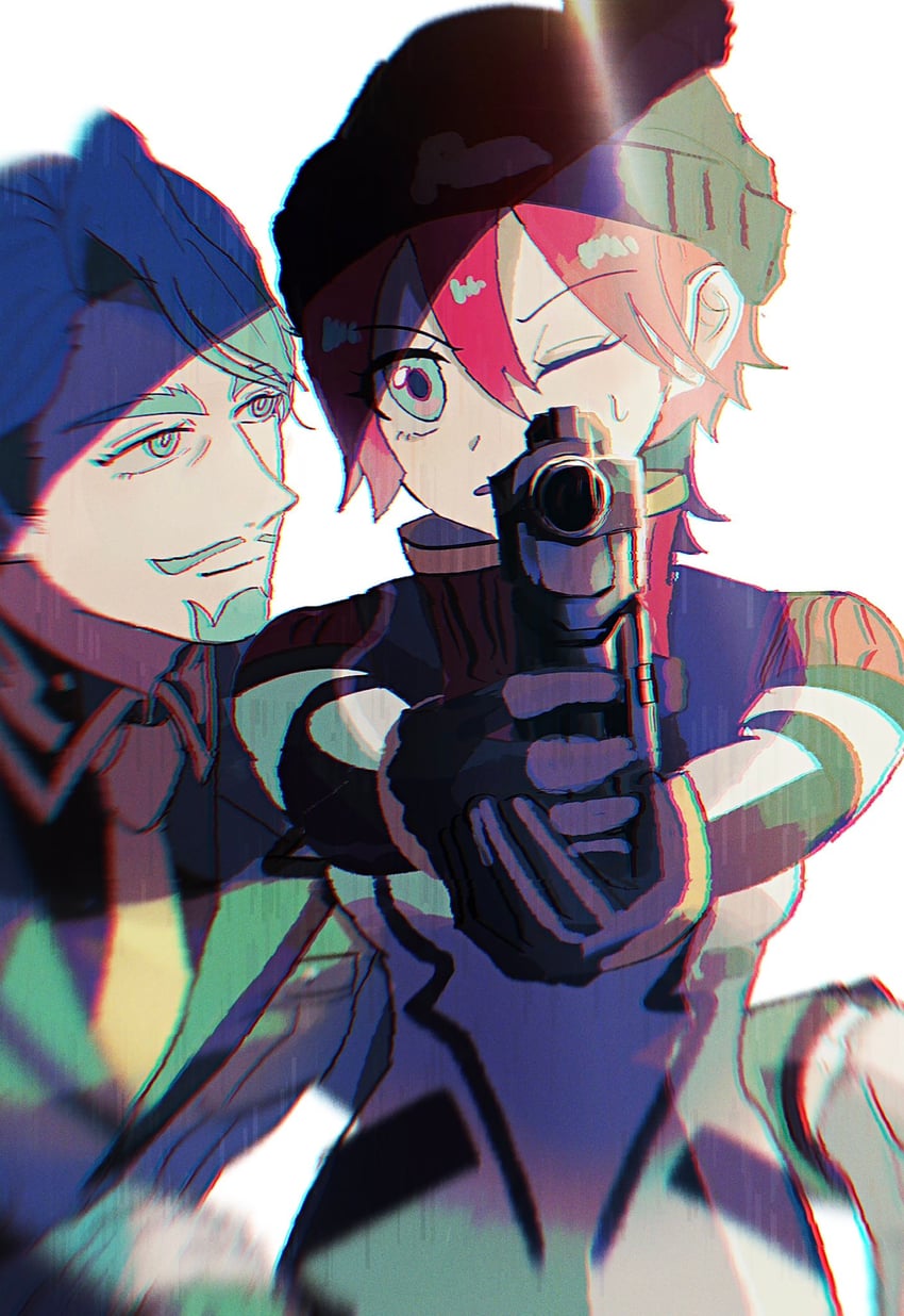 amate yuzuriha and challia bull (gundam and 1 more) drawn by rendaaa_fe