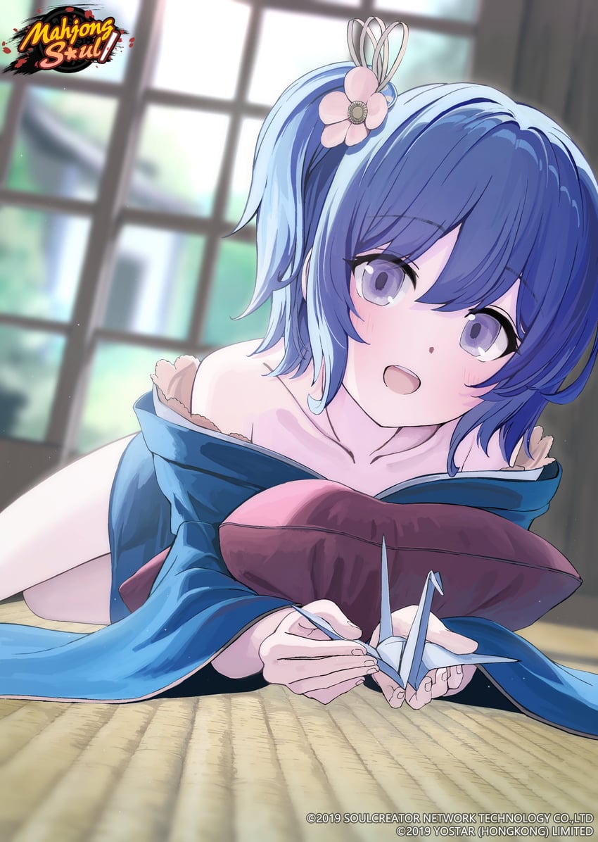 nanami reina (mahjong soul) drawn by mikisai
