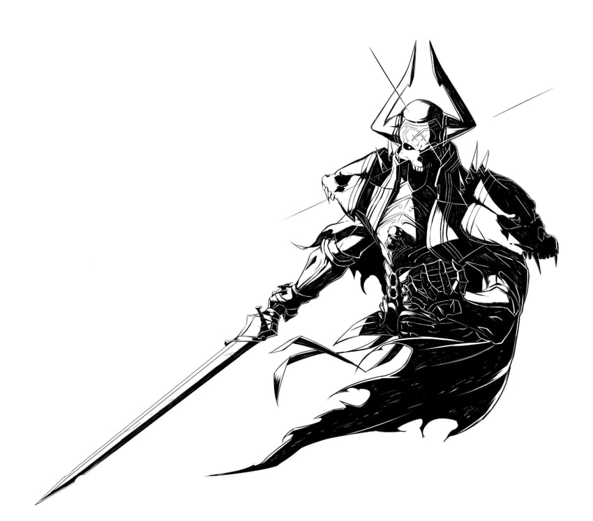king hassan (fate and 1 more) drawn by nagihana