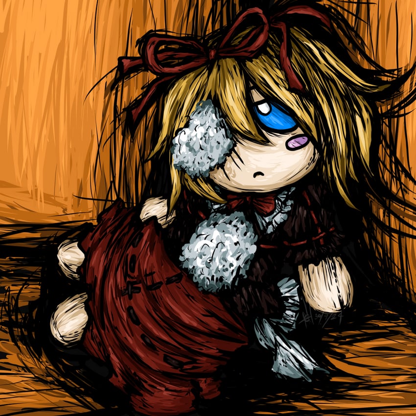 medicine melancholy (touhou and 2 more) drawn by occultonic