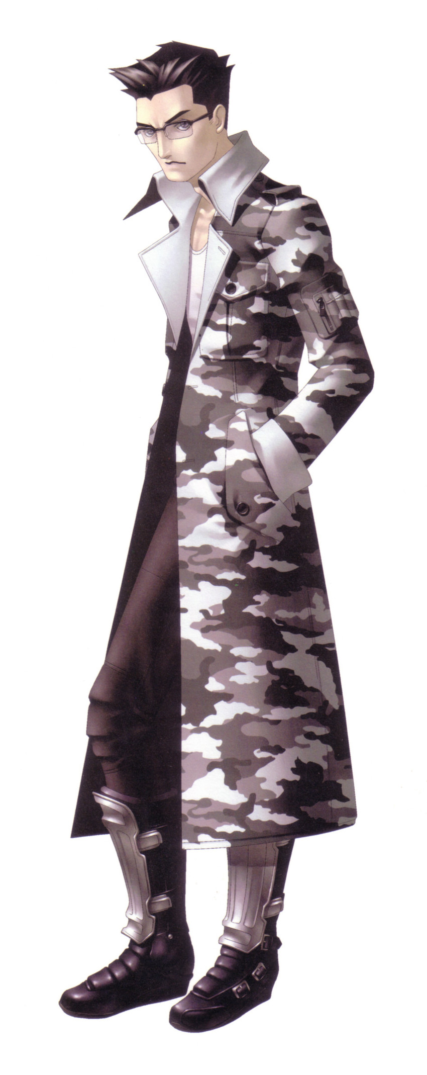 takeshi (shin megami tensei and 1 more) drawn by kazuma_kaneko