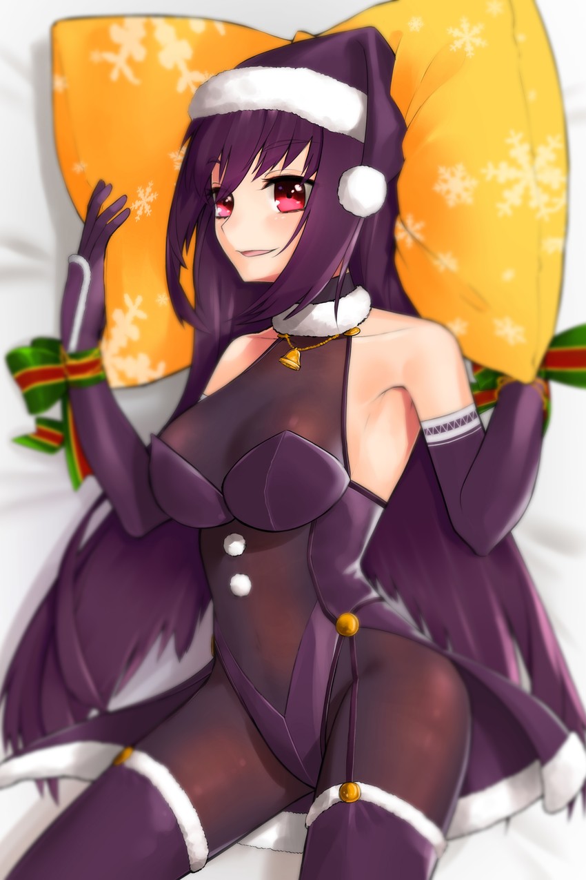 scathach (fate and 1 more) drawn by misoca_30