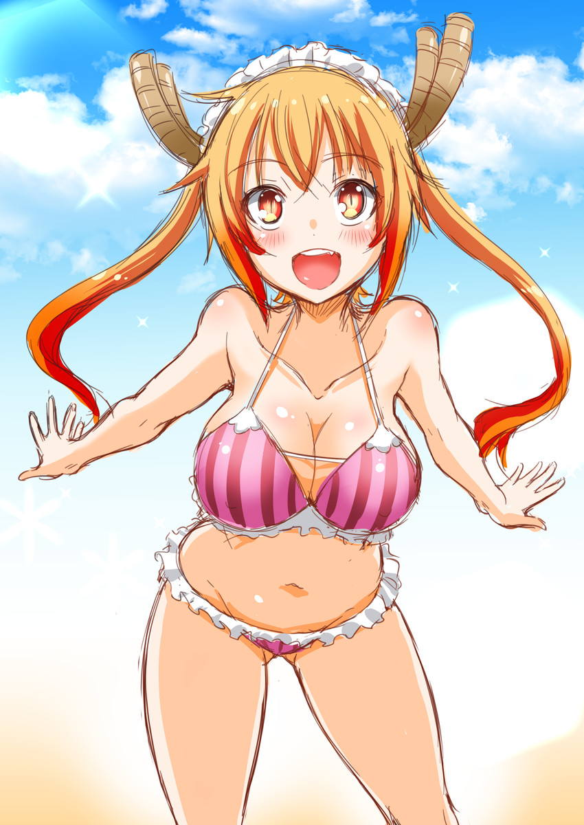 tohru (kobayashi-san chi no maidragon) drawn by nekoi_hikaru