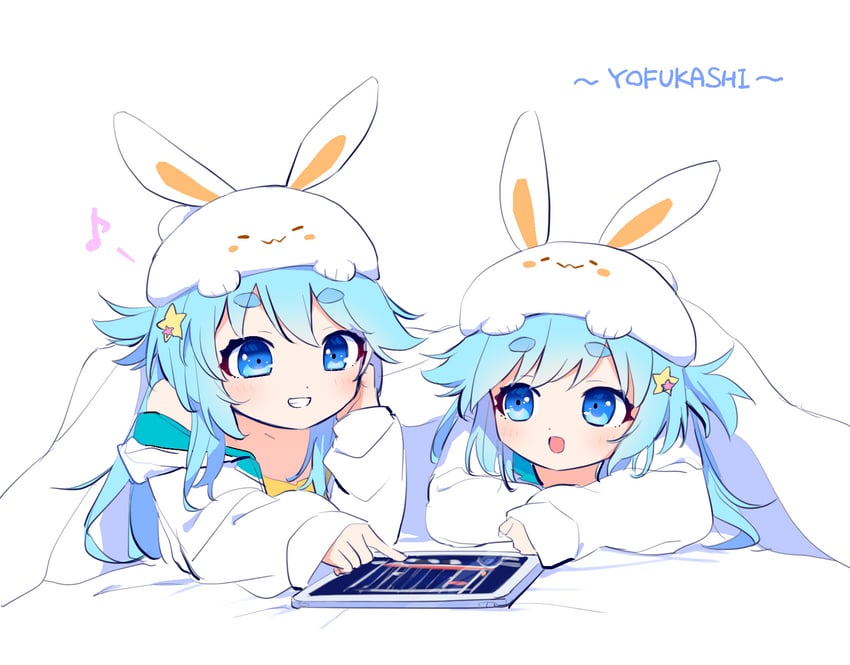 noah and near (bemani and 2 more) drawn by sagaraxin