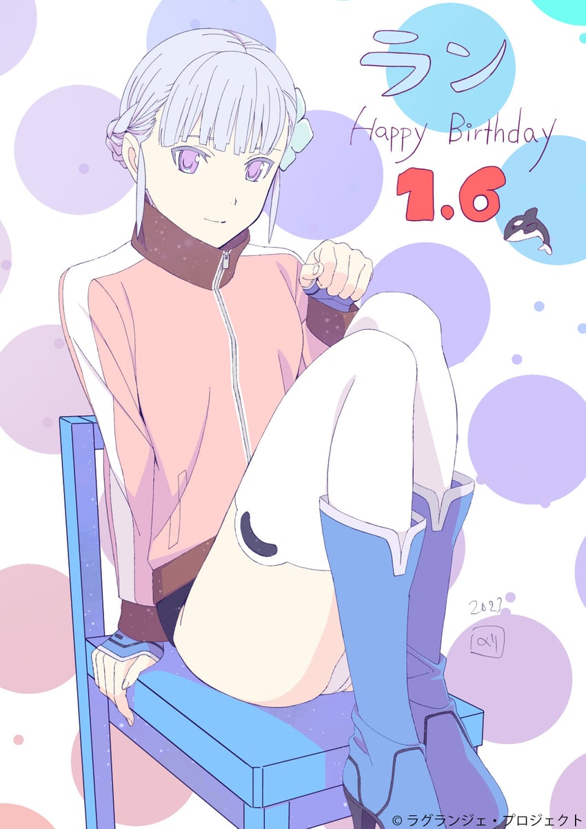 fin e ld si laffinty and seto asami (rinne no lagrange) drawn by nori_(norimakigumo)