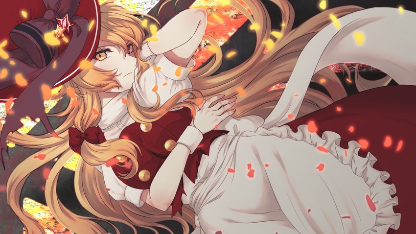 kirisame marisa (touhou and 1 more) drawn by bakaryuu