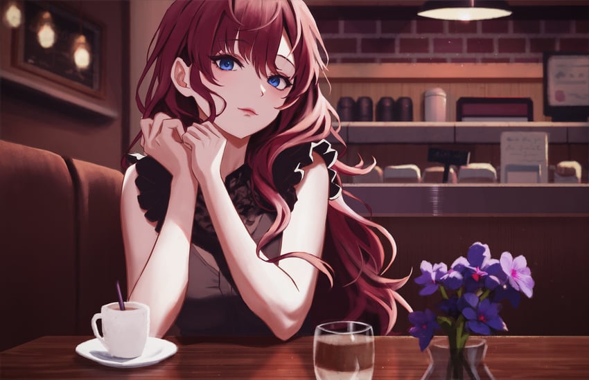 ichinose shiki (idolmaster and 1 more) drawn by qingli_ye