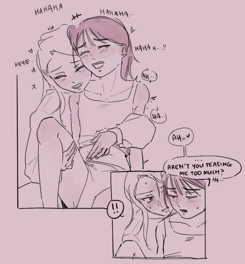 sua and mizi (alien stage) drawn by motii