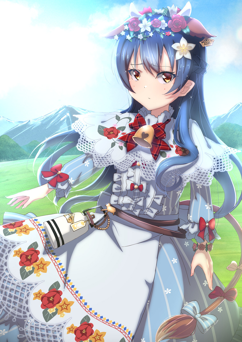 sonoda umi (love live! and 2 more) drawn by ajapar