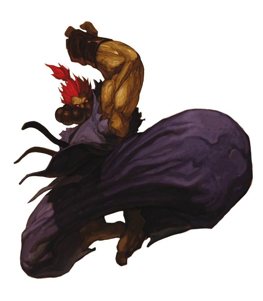 akuma (street fighter and 1 more) drawn by nona