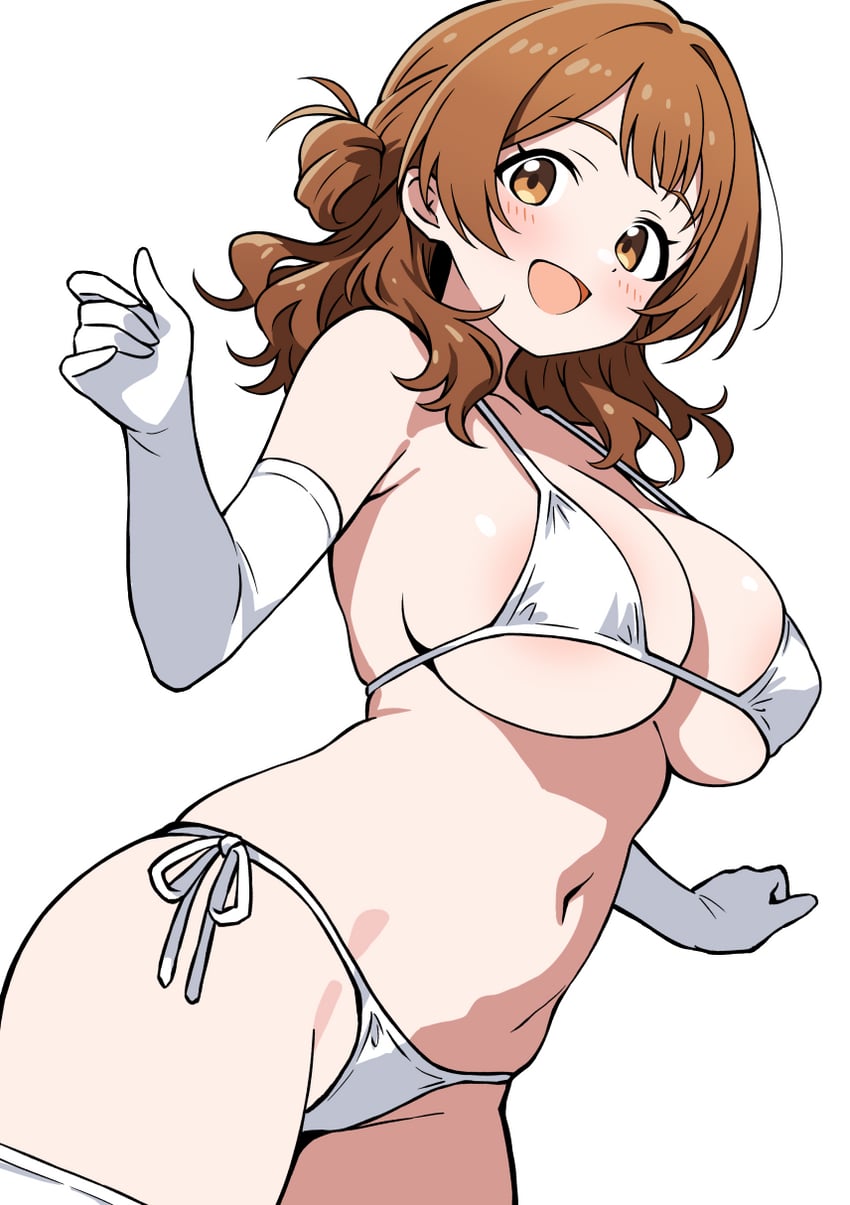 hanami ume (idolmaster and 1 more) drawn by ecgg_(tsuji418477)