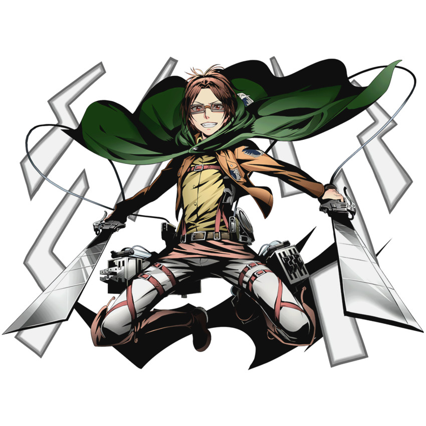 hange zoe (shingeki no kyojin and 1 more) drawn by ucmm