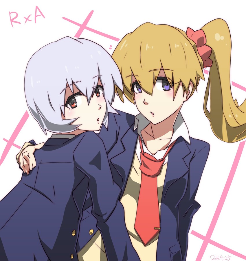 souryuu asuka langley and ayanami rei (neon genesis evangelion) drawn by konbari_tariumu