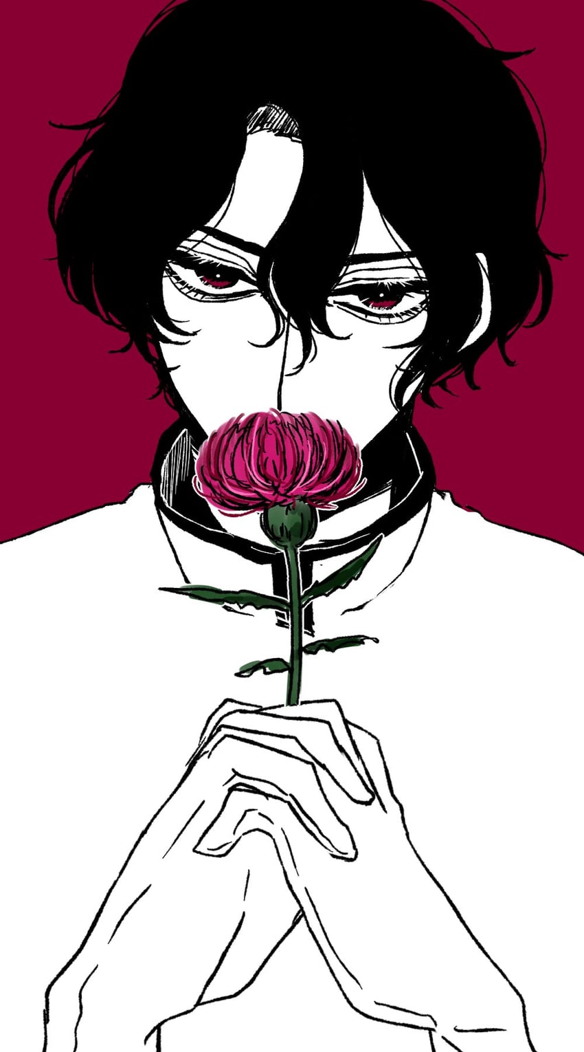 hazama ideo (shin megami tensei and 1 more) drawn by stgm