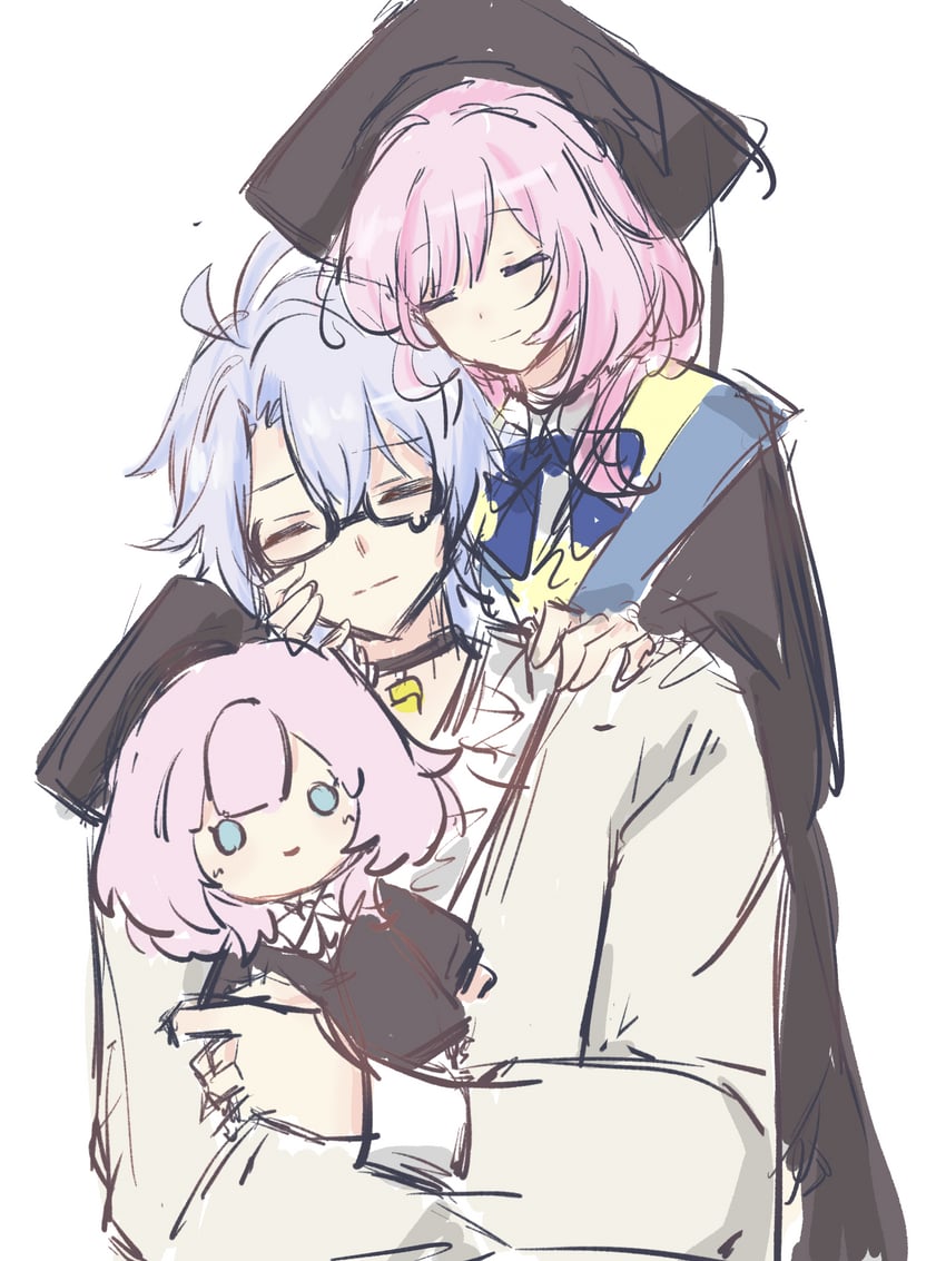 phainon and cyrene (honkai and 1 more) drawn by lianxielian
