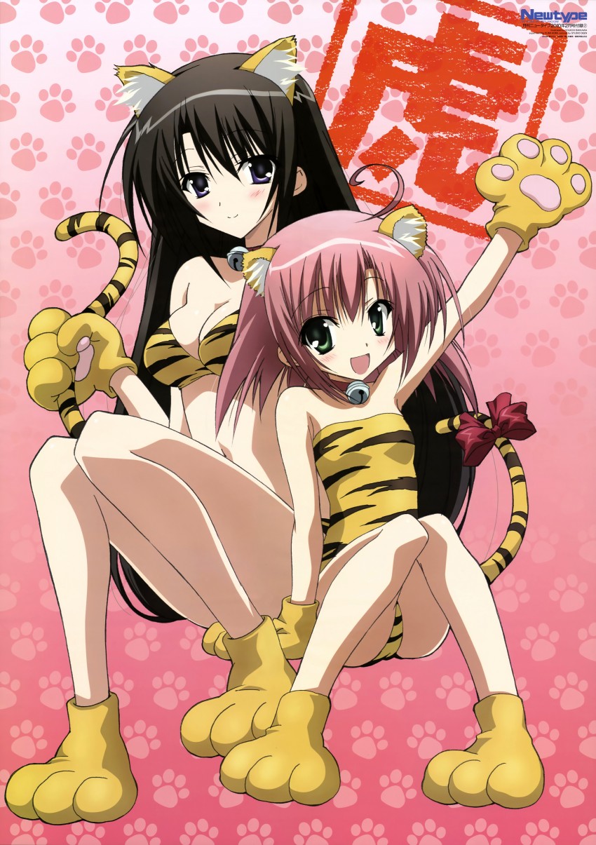 sakurano kurimu and akaba chizuru (newtype and 1 more) drawn by ishikawa_youichi