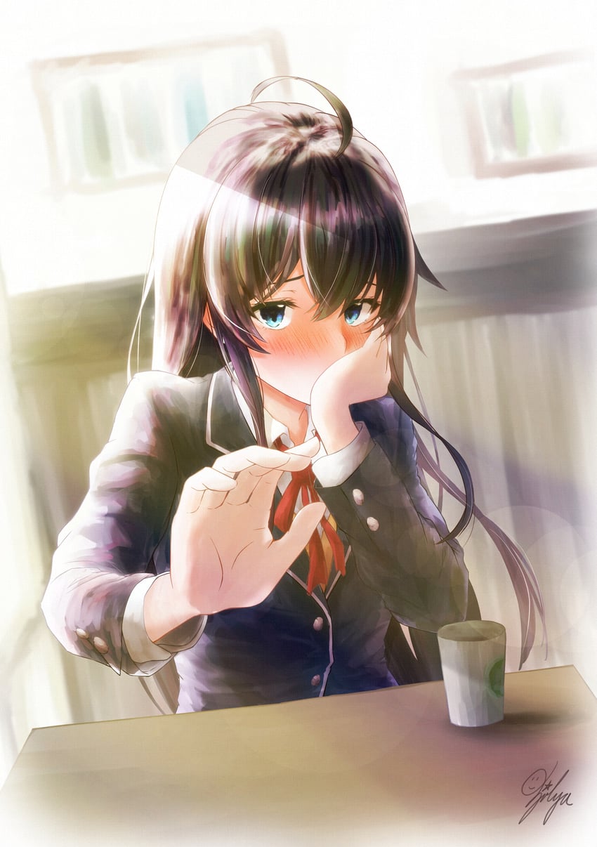 yukinoshita yukino (yahari ore no seishun lovecome wa machigatteiru.) drawn by ichijo_kazuya