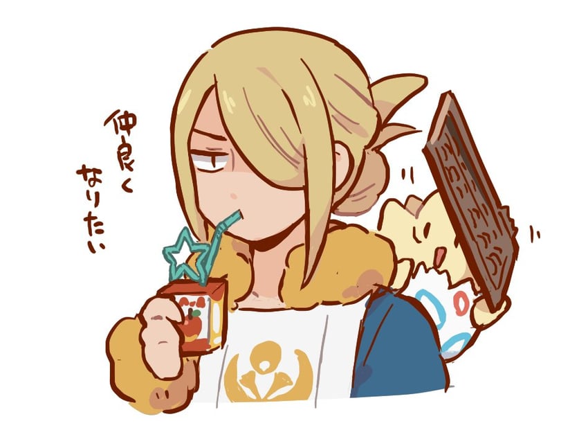 volo and togepi (pokemon and 1 more) drawn by shuan_0420