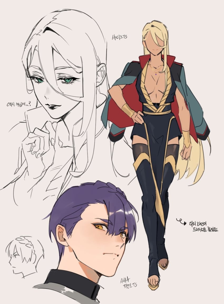 shaddiq zenelli and sabina fardin (gundam and 1 more) drawn by nokhong_y