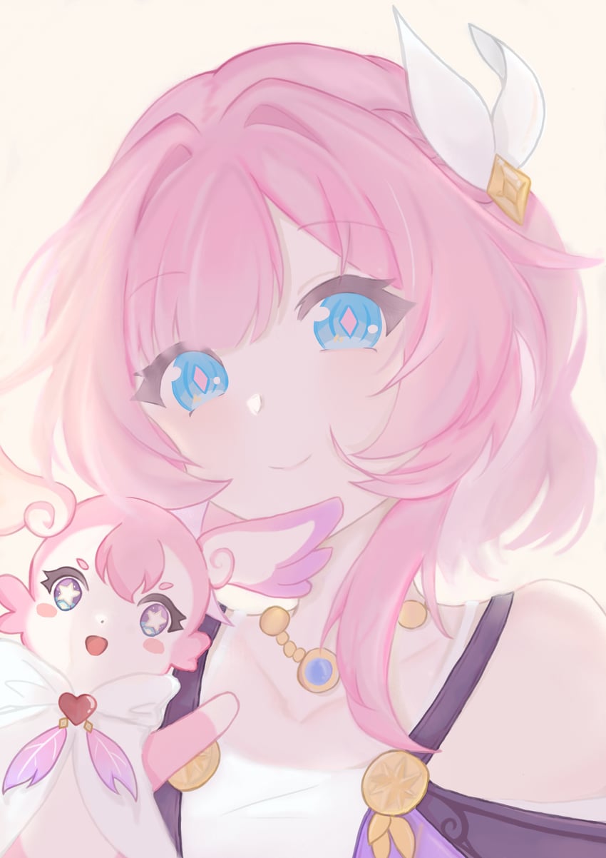 cyrene and mem (honkai and 1 more) drawn by nigebijiadexuan