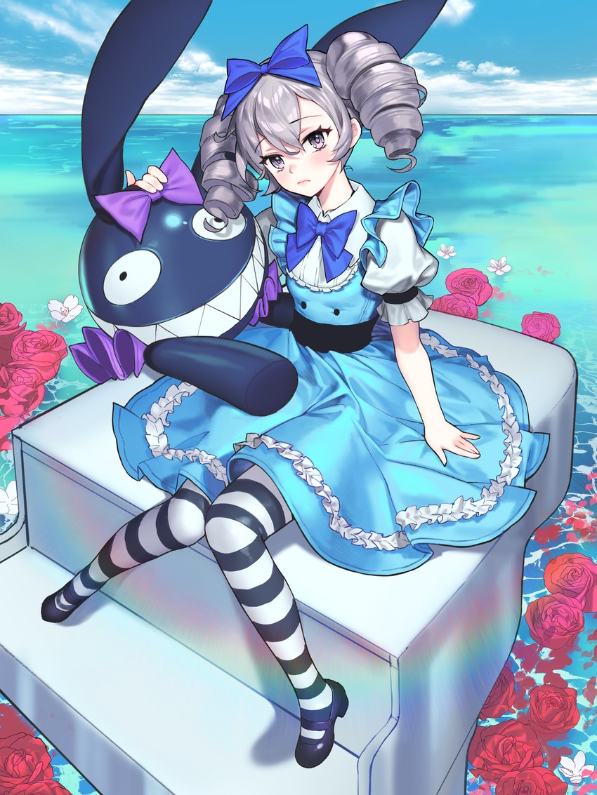 bronya zaychik and homu (honkai and 1 more) drawn by dambang