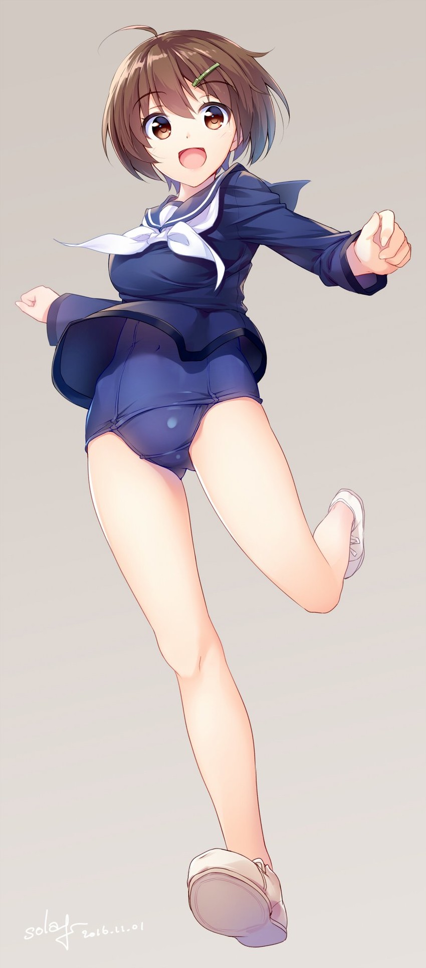 karibuchi hikari (world witches series and 1 more) drawn by nijihashi_sora