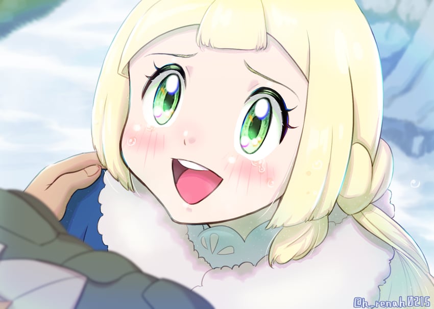 lillie (pokemon and 1 more) drawn by h_renah