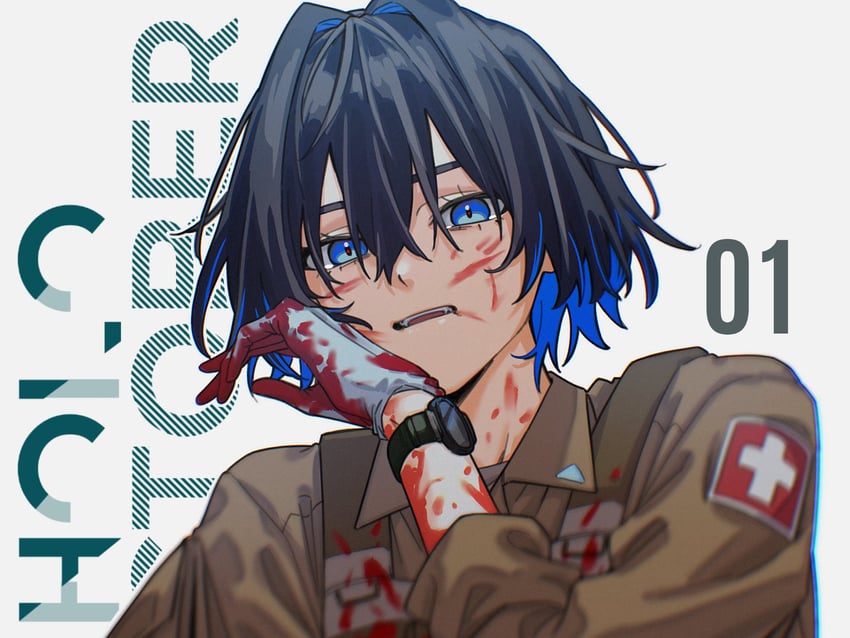 ouro kronii (hololive and 1 more) drawn by yuutomeh