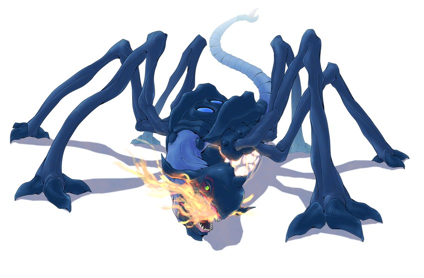armagemon (digimon and 1 more) drawn by azel_(horusuke)