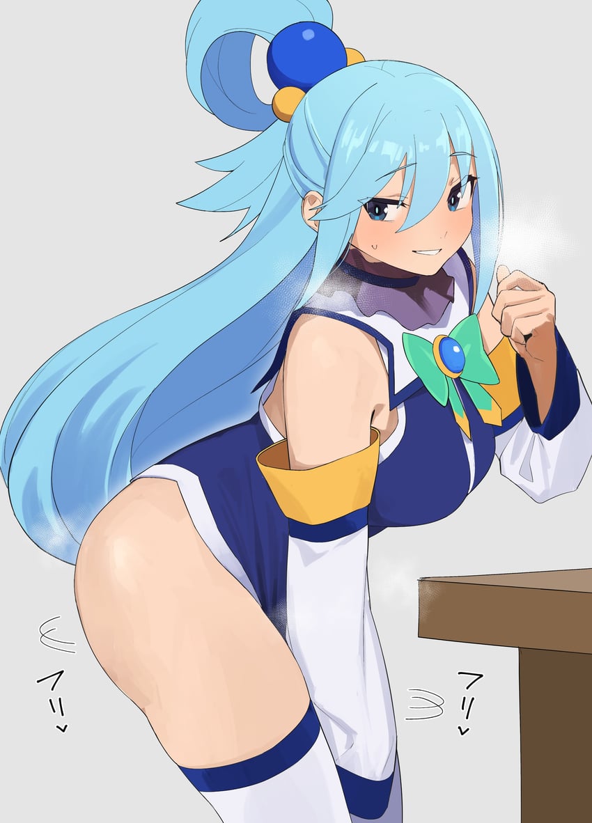 aqua (kono subarashii sekai ni shukufuku wo!) drawn by jikatarou