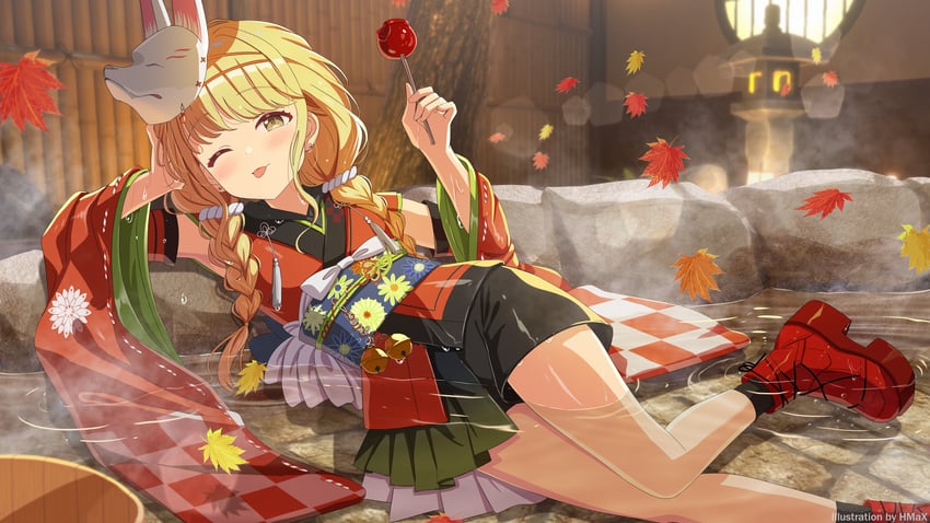 fujita kotone (idolmaster and 1 more) drawn by hmax